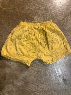 Bobo Choses Yellow Printed Casual Shorts
